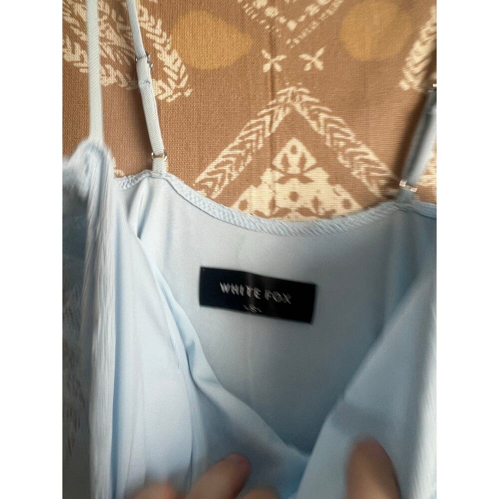 White Fox The Only One Maxi Dress Blue - Picture 6 of 7